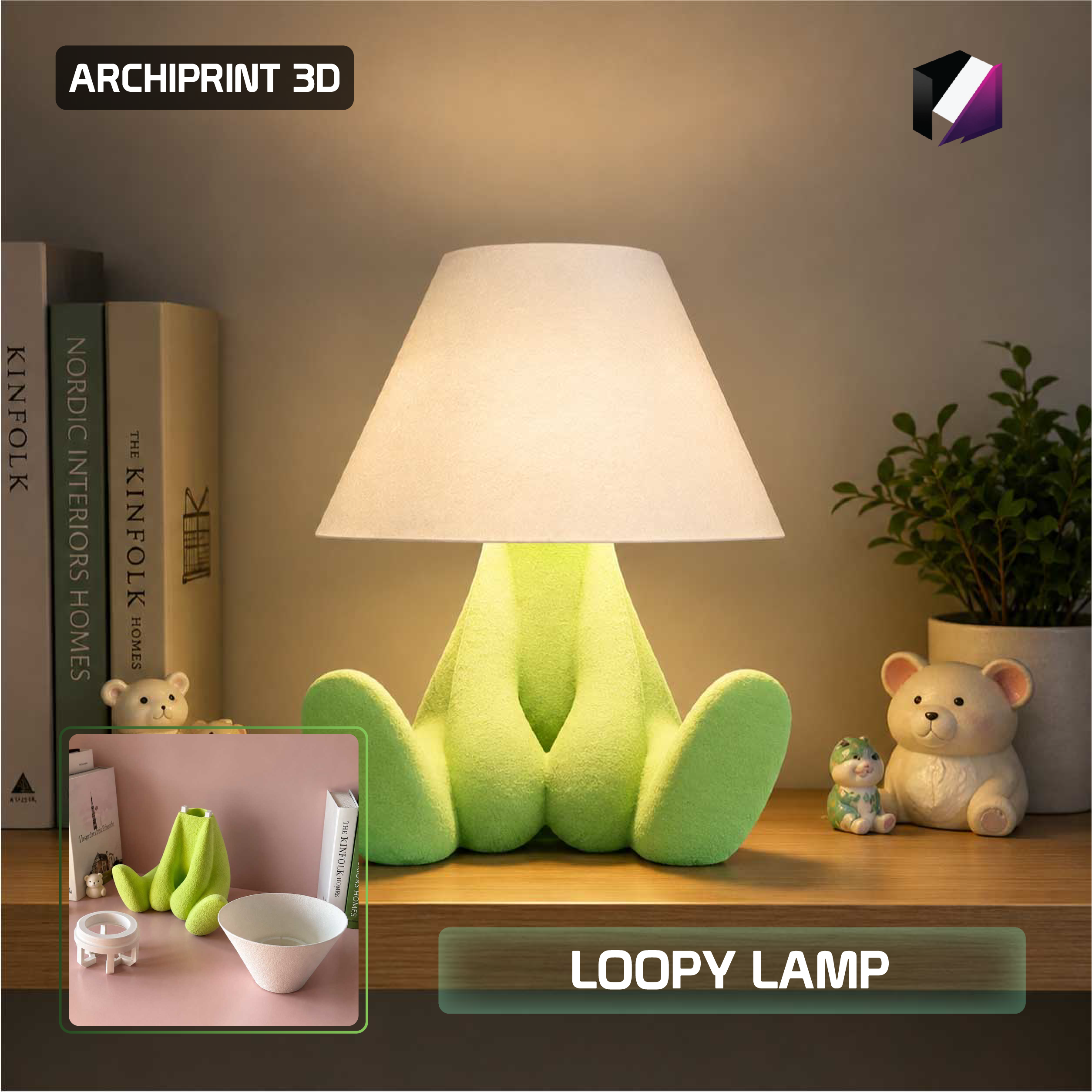 Loopy Lamp | Home Decorator Lamp