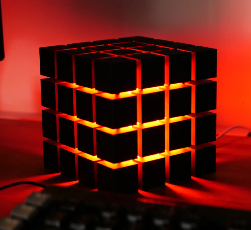 CubeStack Desk Lamp view 2