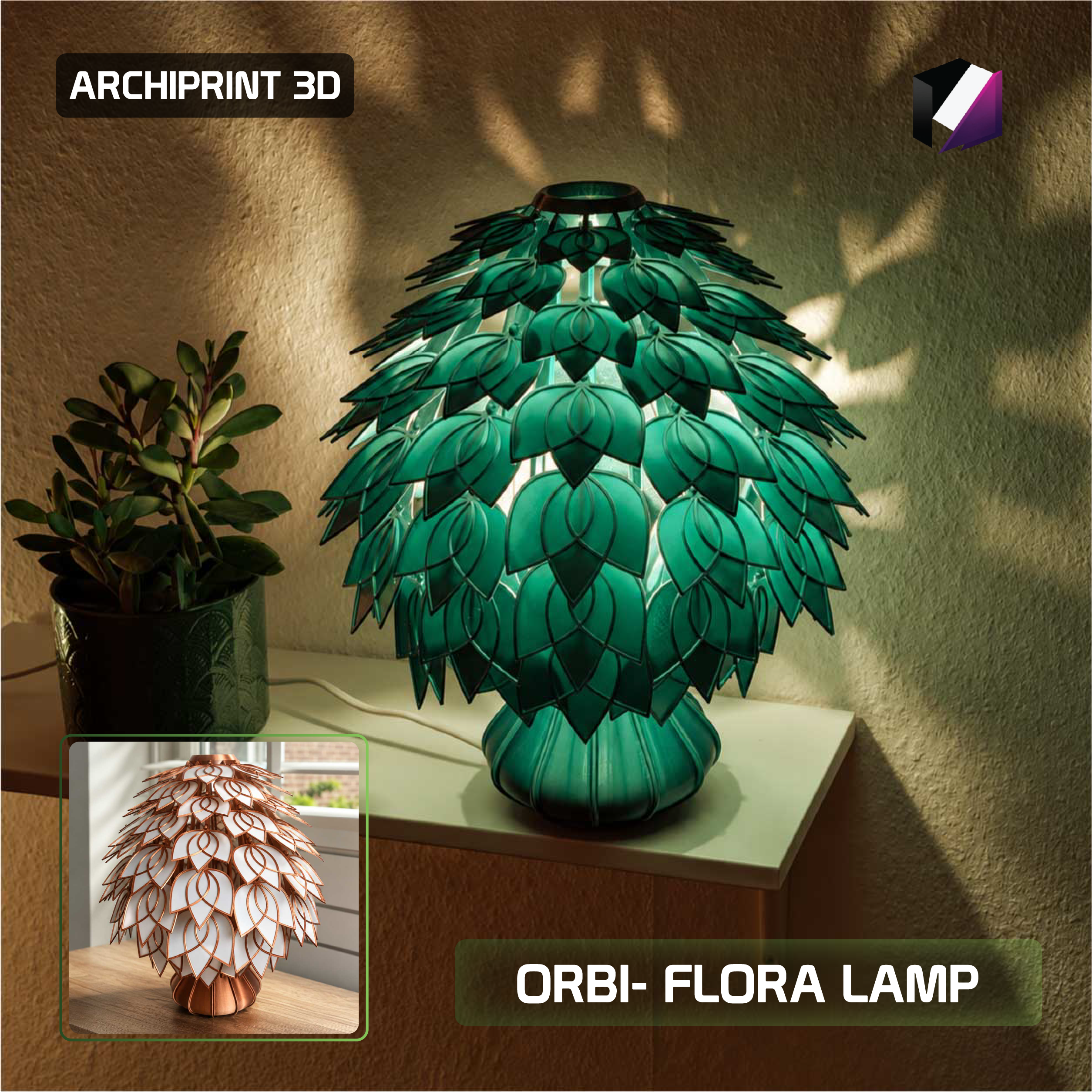 Orbi-Flora Lamp | Home Decorator Lamp